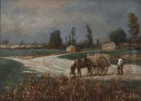 Paesaggio Oil Painting by Erminio Soldera