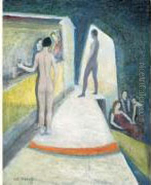 Sans Titre Oil Painting by Gar Sparks