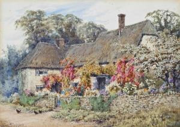 Near The Forest Of Dean Oil Painting by Lilian Stannard
