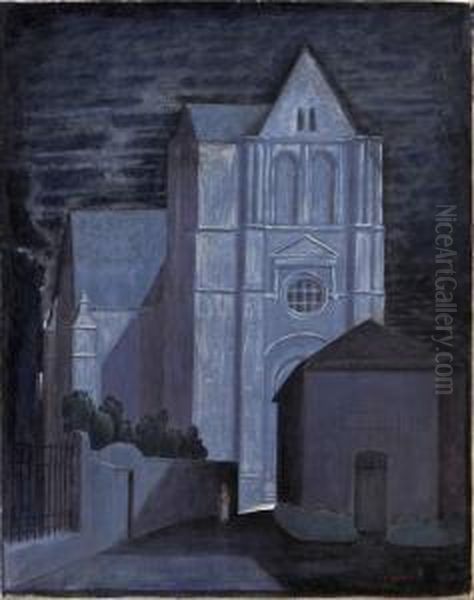Untitled Oil Painting by John Henry Bradley Storrs