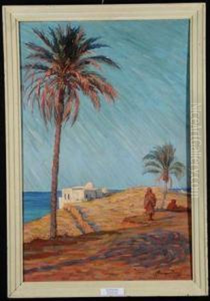 Dune Sul Mare Oil Painting by Vito Stracquadaini