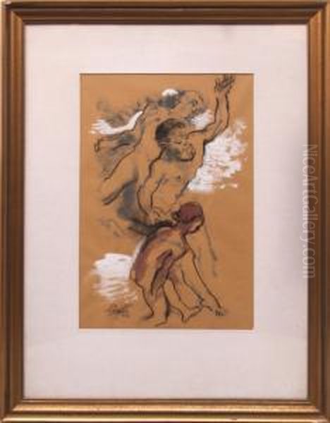 Anticky Motiv Oil Painting by Frantisek Susser