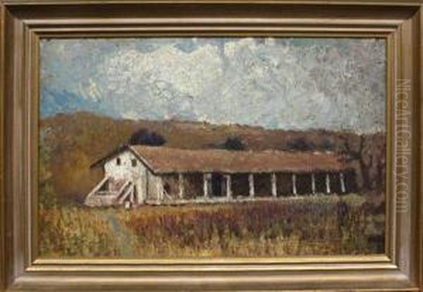 Framed Oil On Board Oil Painting by Henry S. Swasey