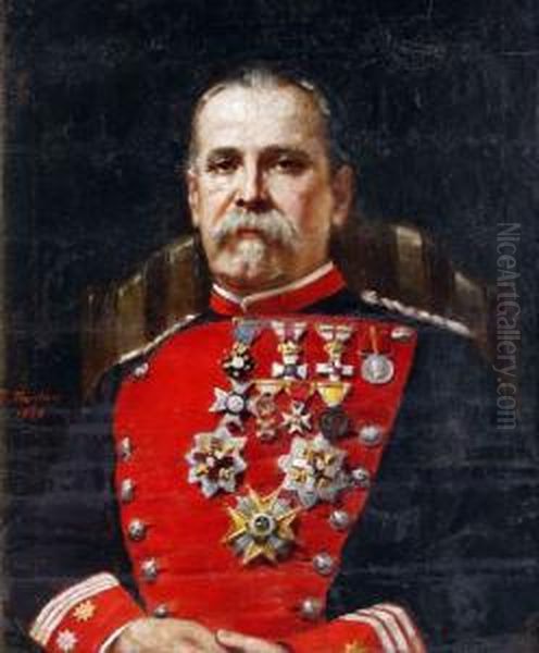 Portrait Oil Painting by Jose Texidor