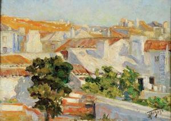 Barrancos Oil Painting by Falcao Trigoso