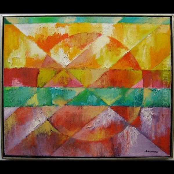 Summer Landscapes Oil Painting by Halfred Tygesen