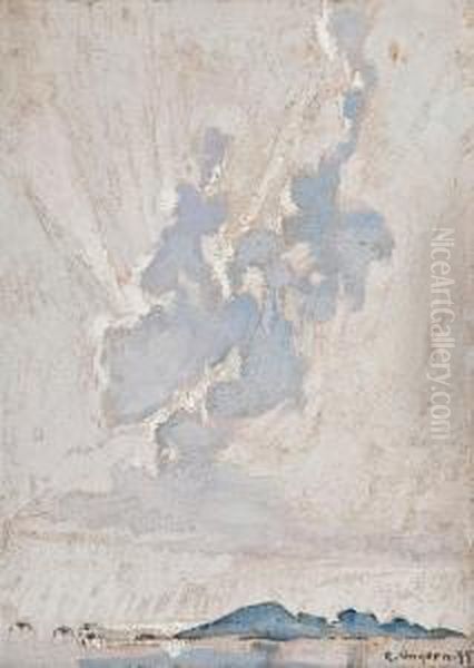 A Cloud Oil Painting by Ragnar Ungern