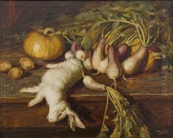 Natura Morta Oil Painting by Enrico Ursella