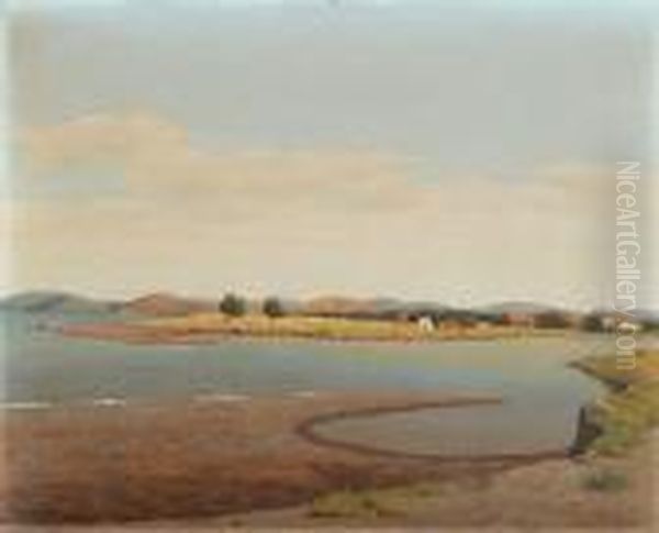 Maremma Oil Painting by Memo Vagaggini