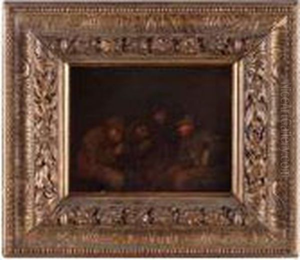 Scena Dosteria Oil Painting by Egbert Jaspersz. van, the Elder Heemskerck