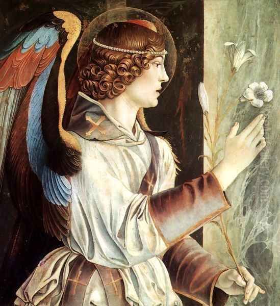 Polyptych of San Vincenzo Ferreri (detail) 4 Oil Painting by Giovanni Bellini