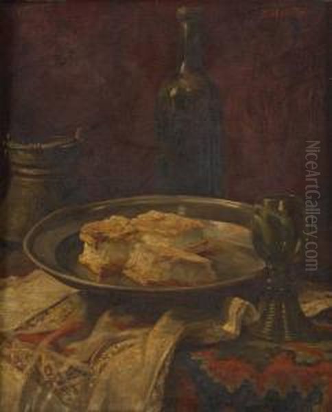 Le Dessert Oil Painting by Dolf van Roy