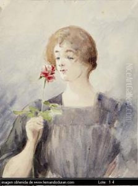 Descripcion De La Obra: Oil Painting by Eulogio Varela Y Sartorio