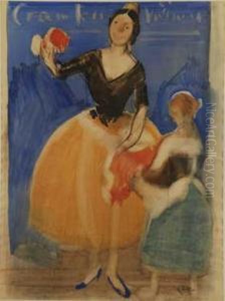 Feria De Valencia Oil Painting by Ricardo Verde Rubio