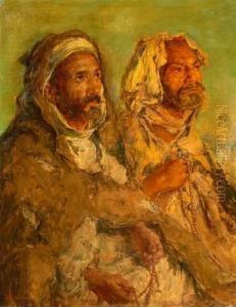 La Priere Oil Painting by Edouard Verschaffelt