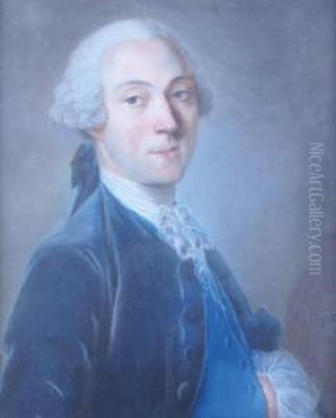 Portrait D'homme Oil Painting by Louis Vigee