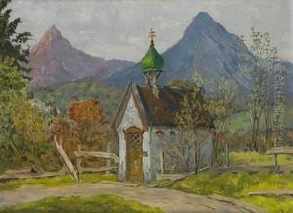 Ohne Titel Oil Painting by Hans Von Heider