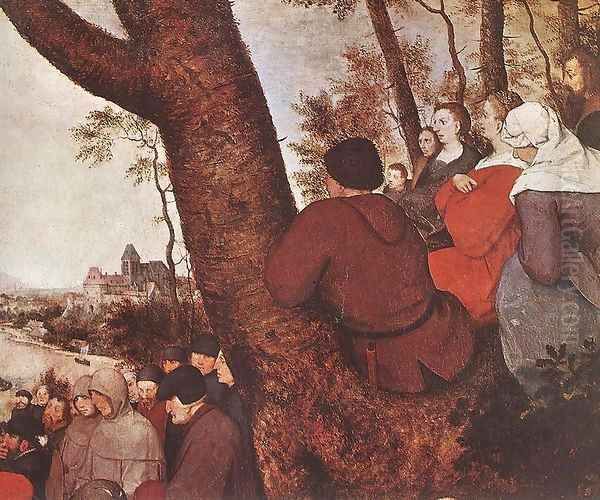 The Sermon of St John the Baptist (detail) 1566 5 Oil Painting by Jan The Elder Brueghel