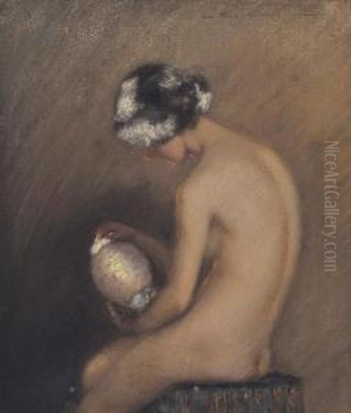 The Lamp Light And Lantern Oil Painting by Dora Lynnell Wilson