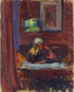Bei Lampenlicht, 1934 
At Lamplight, 1934