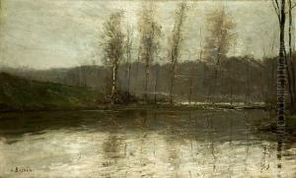 Rouge Cloitre Oil Painting by Alfred Bastien