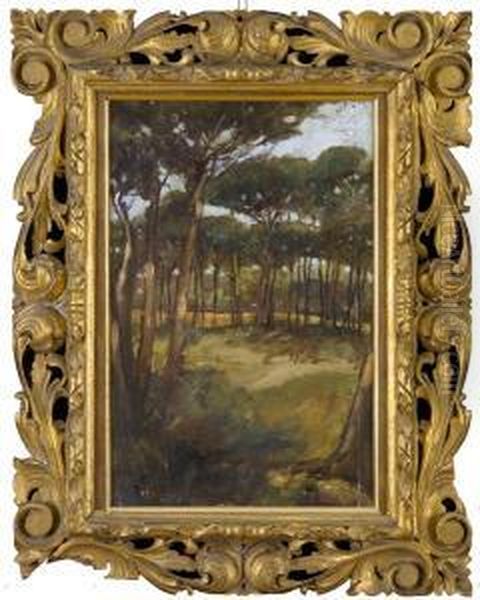 Parco Oil Painting by Alessandro Battaglia