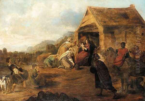 Adoration of the Magi Oil Painting by Gerrit Claesz Bleker