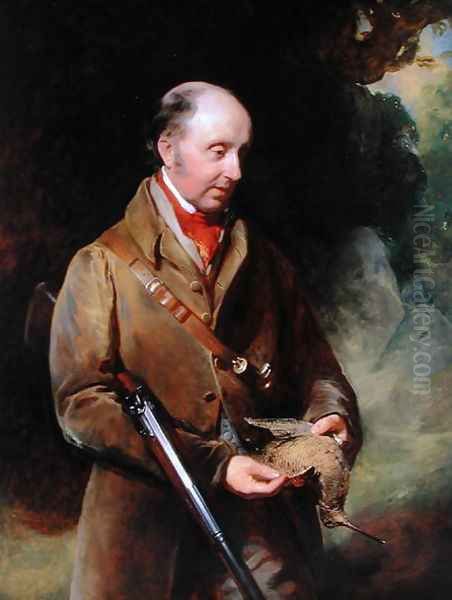 William Wells Oil Painting by Henry Perronet Briggs