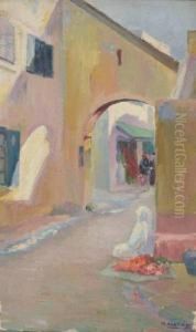 Rue De Kasbah Au Maroc
