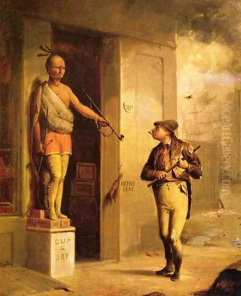 Land of Liberty Oil Painting by David Gilmour Blythe