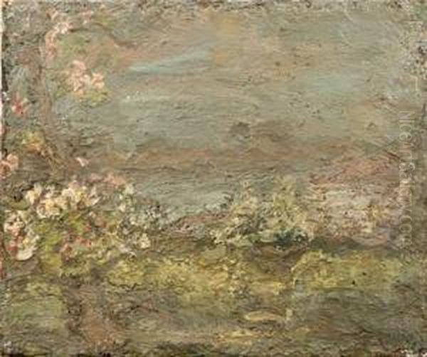  L'arbre En Fleurs  Oil Painting by Georges Bouche