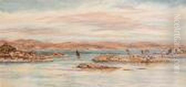 Tarbert, Scotland Oil Painting by John Edward Brett