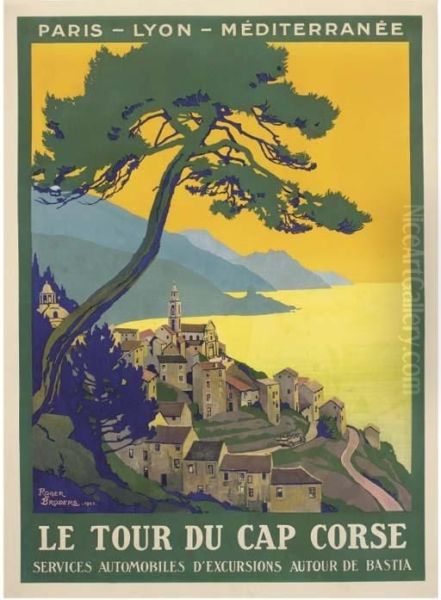 Le Tour Du Cap Corse Oil Painting by Roger Broders