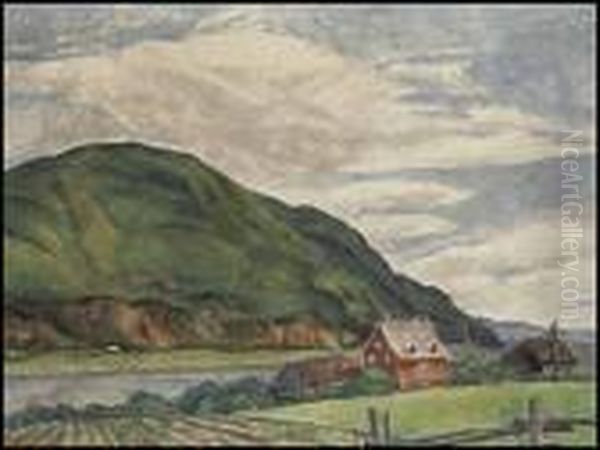 Cap Tormente, Quebec Oil Painting by Bertram Richard Brooker