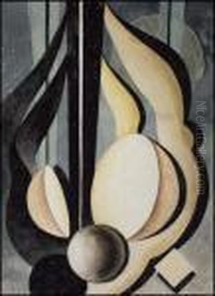 Abstract #2 Oil Painting by Bertram Richard Brooker