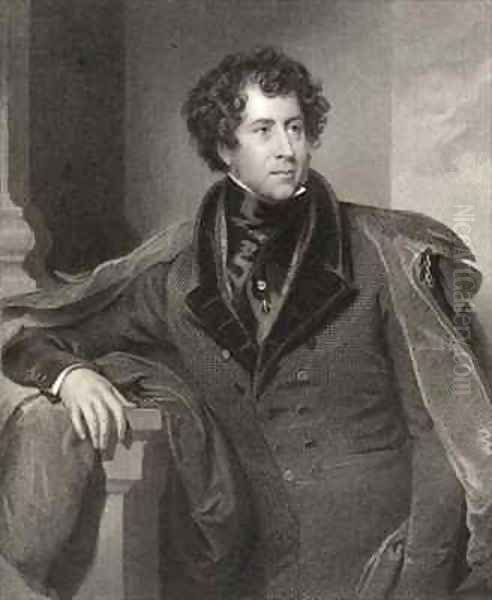 Constantine Henry Phipps, 1st Marquess of Normanby Oil Painting by Henry Perronet Briggs