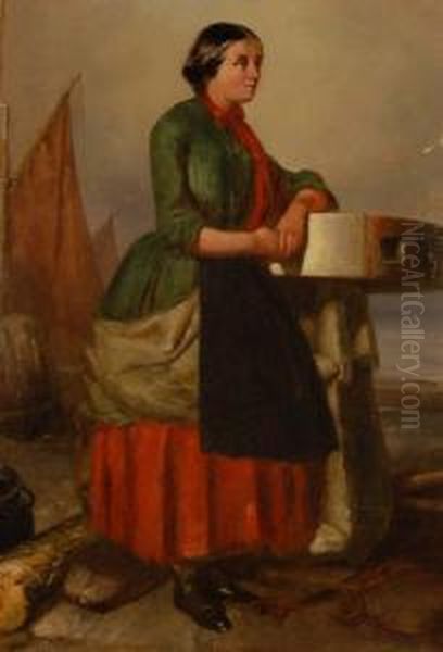 Untitled Oil Painting by Thomas Chambers