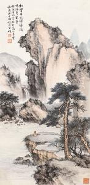 Landscape Oil Painting by Feng Chaoran