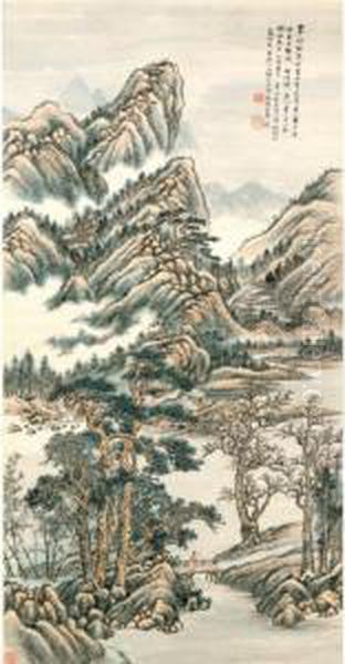 Landscape Oil Painting by Feng Chaoran