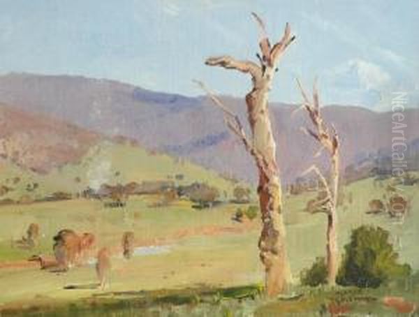 Landscape Oil Painting by Alfred Coleman