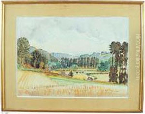 paysage Champetre Oil Painting by Albert Copieux