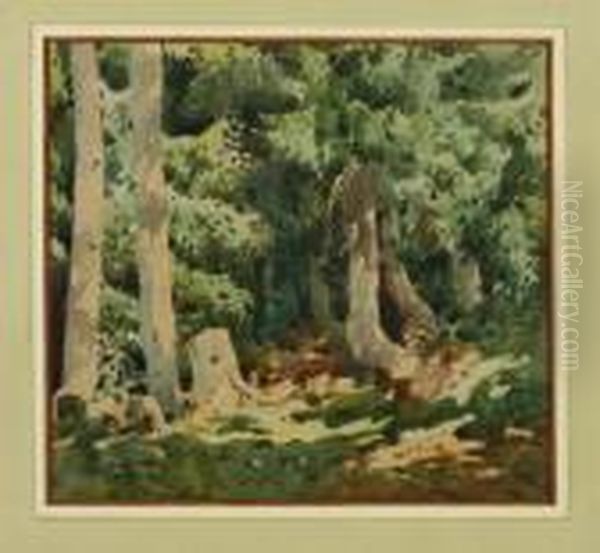 Paesaggio Oil Painting by Aurelio Craffonara