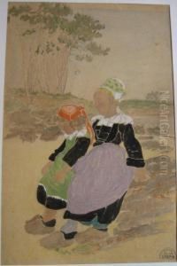 Petite Fille Et Sa Grand-mere
