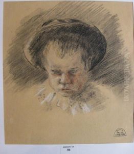 Enfant A La Colerette