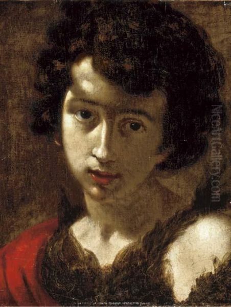The Young Saint John The Baptist Oil Painting by Cesare Dandini