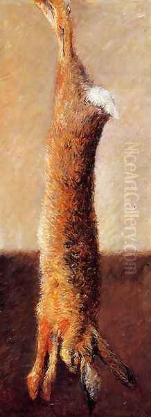 Hare Oil Painting by Gustave Caillebotte
