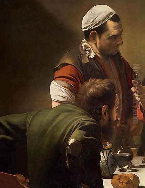 The Supper at Emmaus, 1601 2 Oil Painting by Caravaggio