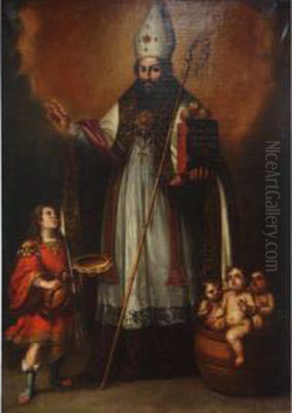 Sant'isidoro Oil Painting by Francisco De Zurbaran