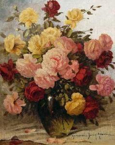 Rosenstraus Inglasvase