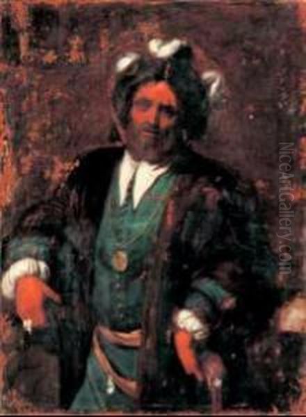 Ritratto Di Cavaliere Di San Marco Oil Painting by Pietro Della Vecchio